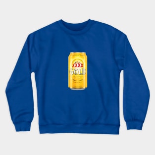 Gold Stubby Logo Beer Crewneck Sweatshirt